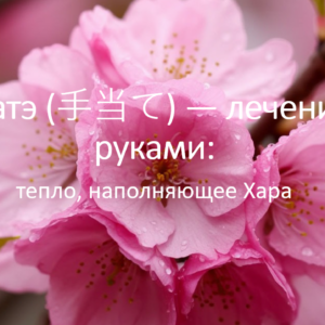 Практика "Тэатэ — лечение руками"